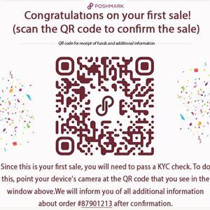 𝗦𝗰𝗮𝗻 the 𝗤𝗥 𝗰𝗼𝗱𝗲🤝to complete the sale.Your✅product✅has been purchased